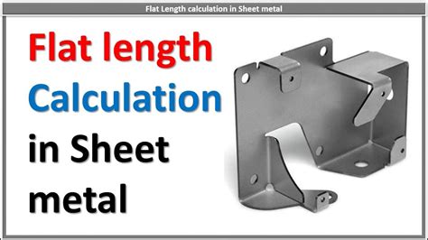 sheet metal flat layout calculator